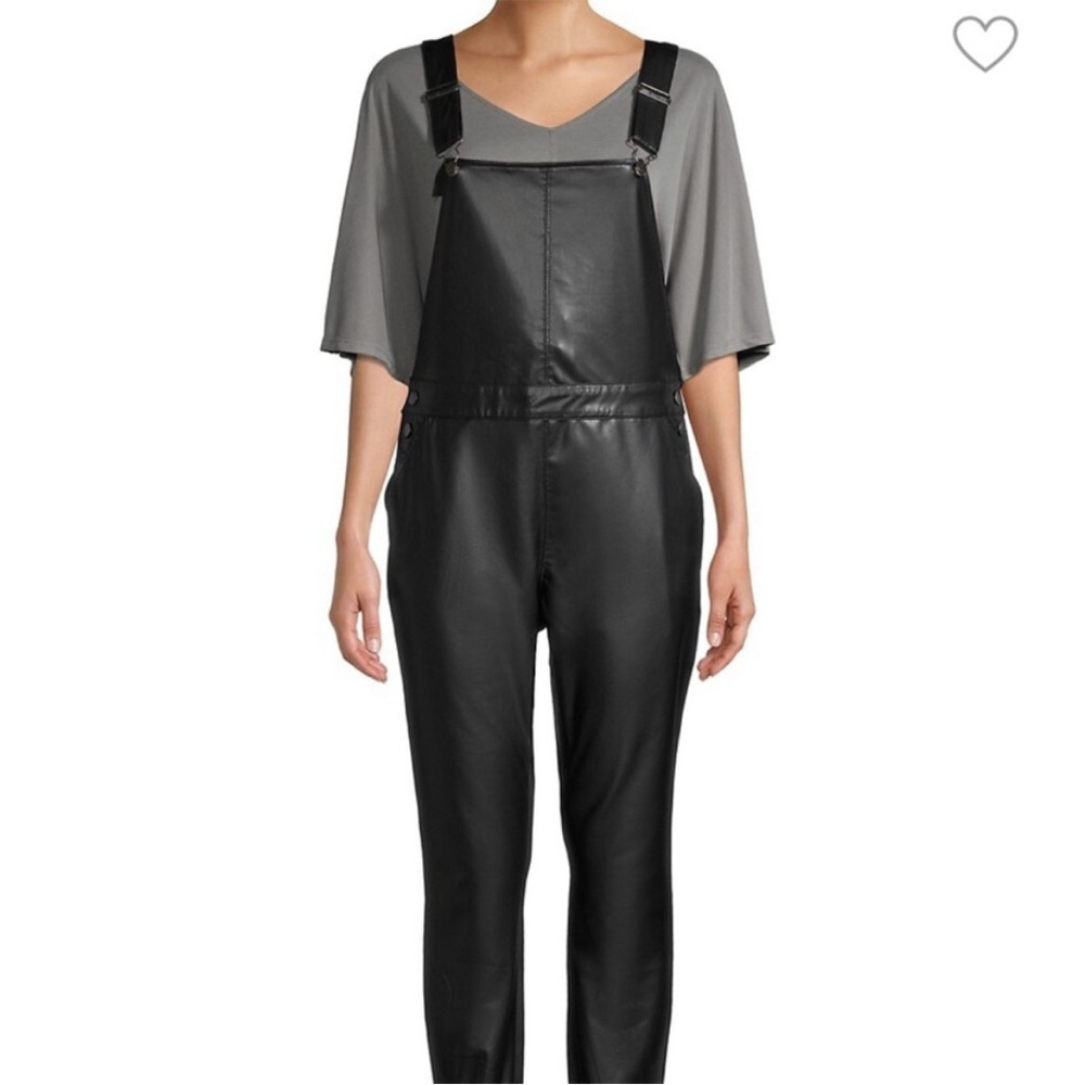 BB Dakota Black and Gray Jumpsuit